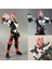 Shf Maskeli Rider W Dişleri As Gerçek Kemik Heykel Mafsallı Süper Hareketli Model El Aleti Tron Rider Boş I Çevre Oyuncakları (Yurt Dışından) 1
