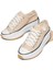 Krem Art's The Run Star Canvas Sneaker Kısa Ayakkabı 3