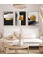 Gerçek Ahşap Çerçeveli 3 Parça Set TABLO-LZRDN044 4