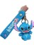 Disney Karikatür Sevimli Lilo Stitch Silikon Kolye Anahtarlık Kadınlar Erkekler Hayranları Için Kawaii Scrump Melek Anahtarlık Sırt Çantası Araba Anahtarları Için Renk: QKC0175 (Yurt Dışından) 1