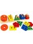 Montessori Ahşap Sıralama Istifleme Oyuncakları Bebekler ve Çocuklar Için Puzzle Okul Öncesi Ince Motor Beceri Oyuncak 1 Yıl Için Renk: Gökkuşağı (Yurt Dışından) 1