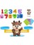Montessori Matematik Oyuncak Maymun Denge Bebek Montessori Eğitici Oyunlar Sayı Oyuncak Eğitici Öğrenme Oyuncakları Öğretim Malzemesirenk:kahverengi Maymun (Yurt Dışından) 1