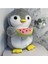Luxury Penguen Peluş Sevimli Uyku Arkadaşı Nefes Alıp Veren Işıklı Müzikli Peluş Oyuncak 1 Adet 3
