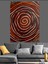 Spiral Nokta Sanatı Dekoratif Kanvas - Mdf Ahşap Tablo 2