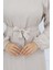 Belmando Kumaş Kuşaklı Elbise 2013-02 Vizon 4