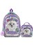 2 Bölmeli Pretty Cat Meow Okul Çantası + Beslenme Çantası +Kalemlik 2
