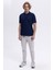 Logolu Pamuklu Regular Fit Düğmeli Polo Yaka T Shirt Erkek Polo Yaka T Shirt EM460 1