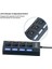 Siyah USB 2.0 Yd-76 4 Portlu Çoğaltıcı Bilgisayar Adaptör Şartelli 2