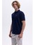 Logolu Pamuklu Regular Fit Düğmeli Polo Yaka T Shirt Erkek Polo Yaka T Shirt EM460 2