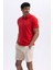 Logolu Pamuklu Regular Fit Düğmeli Polo Yaka T Shirt Erkek Polo Yaka T Shirt EM460 1