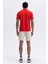 Logolu Pamuklu Regular Fit Düğmeli Polo Yaka T Shirt Erkek Polo Yaka T Shirt EM460 5