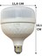 (6 adet) 40 W (250 W) Beyaz Işık E27 Duylu (Kalın Duy) LED Torch Ampul 3