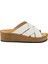 Kadın Terlik 60M0 Frau London-S Off White 1