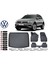 Tiguan 2022 Model Alt Bagaj Havuzu Araca Özel Siyah Havuzlu Paspas Takımı Sett 1