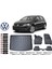Golf 7 2012 Model Bagaj Havuzu Araca Özel Siyah Havuzlu Paspas Takımı Sett 1