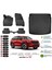 Kodiaq 2025 Model Esnek Bagaj Havuzu Araca Özel Siyah Paspas Seti 1