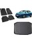 Ibiza 2010 Model Hatchback 3D Bagaj Havuzu+3d Siyah Havuzlu Paspas Takımı 1