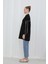 25Y10640 Sweat Figürlü Kol Büzgü Detaylı - Puane - 25Y10640 - Siyah - 2 4