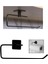 Yapışkanlı Dekoratif Siyah Metal Havlu Askılığı Banyo Mutfak Kağıt Havlu Askılığı Çok Amaçlı Askılık 1