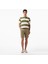 Erkek Yeşil Slim Fit Keten Şort B35214T.3MR 1