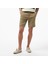 Erkek Yeşil Slim Fit Keten Şort B35214T.3MR 3