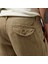 Erkek Yeşil Slim Fit Keten Şort B35214T.3MR 5
