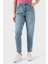 Pamuklu Mom Fit Yüksek Bel Düz Paça Jeans J20J2245151AA Bayan Kot Pantolon J20J224515 1AA 4