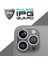 Apple iPhone 16 Pro / Pro Max Için Ipg Prolens Kamera Lens Koruyucu Elmas Taş Çerçeveli, Kırılmaz Cam 2