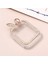 Apple Watch Seri 10/9/8/7 Uyumlu 46MM 45MM 42MM 41MM Ölçü Çapkın Tavşan Kulaklı Taş Işlemeli Şeffaf Sert Pc Kasa Koruyucu 3