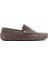 Erkek Vizon Süet Deri Loafer 25SFD630310 1