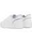 Kadın Beyaz Bağcıklı Taşlı Deri Sneaker 25SFD290618 5