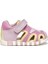 Kız Bebek Pembe B Sandal Iupidoo A - Synt + Mesh Bantlı Kumaş Sandalet B5517C0BC14CE82M 1