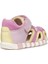 Kız Bebek Pembe B Sandal Iupidoo A - Synt + Mesh Bantlı Kumaş Sandalet B5517C0BC14CE82M 4