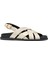 Kadın Krem D Adelash A - Smo.lea Deri Sandalet D55YWA00043C1122 1