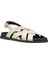 Kadın Krem D Adelash A - Smo.lea Deri Sandalet D55YWA00043C1122 3