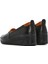 Kadın Siyah Dolgu Topuklu Deri Comfort Loafer 25SFD501318 5