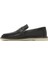 Erkek Siyah Deri Casual Loafer 25SFD680718 2