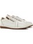 Kadın Krem Bağcıklı Deri Sneaker 25SFD411418 3