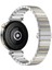 Huawei Watch Gt5 41MM Ile Uyumlu Renk Detaylı 18MM Paslanmaz Çelik Metal Kordon Kayış 2