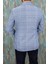 Erkek Slim Fit Mono Yaka Açık Lacivert Yarım Astar Ceket 4