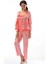 Nar Çiçeği Saten Pijama Takımı - 1413 1