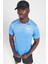 Dri-Fit Miller Standart Kesim Erkek Mavi Spor Tişört 1