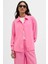 Kadın Jxfıe Rahat Kesim Uzun Kollu Gömlek 12270927 Pembe 1