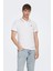 Erkek Onsfletcher Polo Yaka %100 Pamuk T-Shirt 22024827 Beyaz 2
