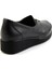 Siyah Leather Kadın Dolgu Topuklu Ayakkabı K01331750903 3