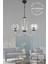 Stella 3 Lü Modern (Kristal Taşlı) Salon Yatak Odası Mutfak Genç Odası Avize 1
