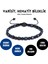 Varisit, Hematit Bileklik - İden Black Blue Bileklik - Tasarım Bileklik 4 mm Ayarlanabilir 1