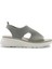 325575.Z 5fx Haki Kadın Spor Sandalet 1