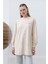 25Y10630 Sweat Flamingo Detay - Puane - 25Y10630 - Bej - 2 1