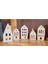 Beton Ev Mumluk (5’li) , Dekoratif Ev Mumluk, Tealight Mumluk, Beyaz 1